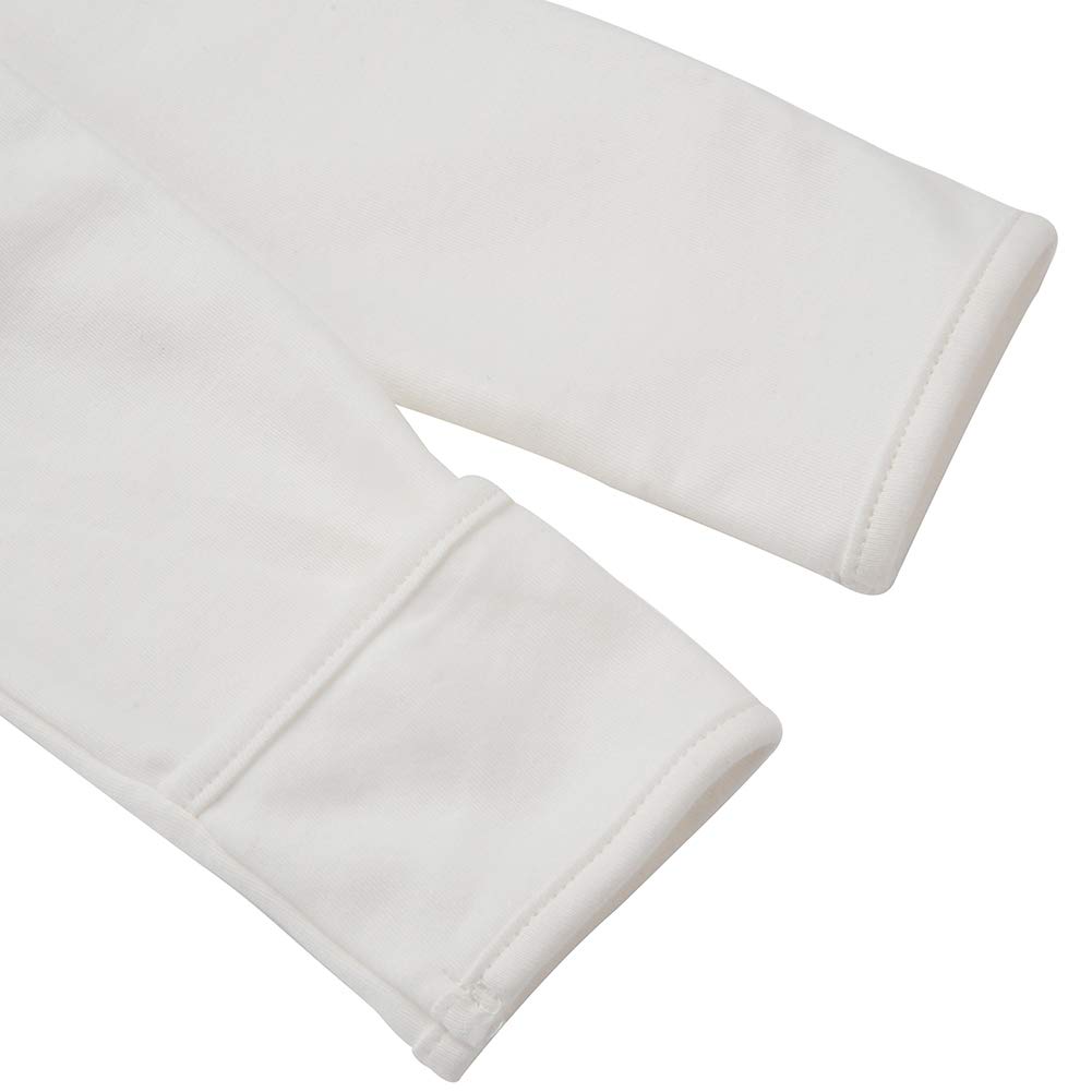 zipper onesies with mitten cuffs