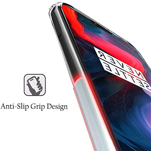 Image of TheGiftKart Back Cover for OnePlus 6 (TPU, Silicone | Transparent)