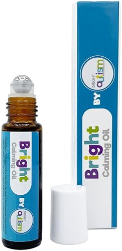 Aceite calmante brillante de Bright Autism - Aceite esencial para niños para aliviar el estrés - Ayuda natural para dormir, suave mezcla orgánica Aceite calmante brillante de Bright Autism - Aceite esencial para niños para aliviar el estrés - Ayuda natural para dormir, suave mezcla orgánica