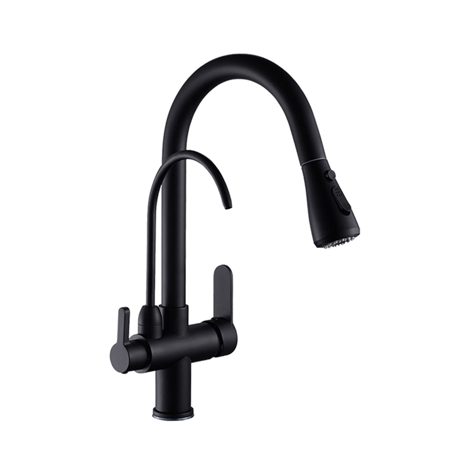 Robinet de cuisine laiton avec filtre eau pure et douchette