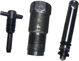 Bomba de aceite hidráulica vertical genérica con doble sello de aceite para reparación de vehículos, longitud 50 mm, color negro