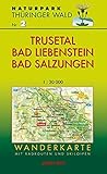 bad salzungen wetter  Wanderkarte Trusetal, Bad Liebenstein, Bad Salzungen: Mit Gumpelstadt, Schweina, Steinbach, Brotterode, Kleinschmalkalden, Floh-Seligenthal, Hessles, ... Maßstab 1:30.000. (Naturpark Thüringer Wald)