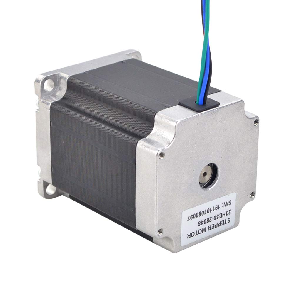 STEPPERONLINE E Serie Nema 23 Bipolar 1,8Grad 1,85Nm(261,98oz.in) 2,8A 57x57x76mm 4 Drähte