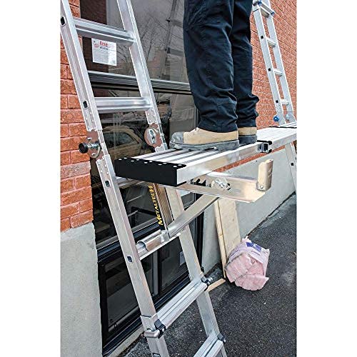 Metaltech M-Pep7100Al 13 Ft. Aluminum Telescoping Work Plank With 250 Lb. Load Capacity #TOP4