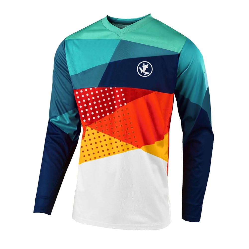 UGLY FROG Downhill Jersey Mens Bike Wear Rage Cycling/Motocross Clothes Mountain Bike Shirt MTB BMX — view 18