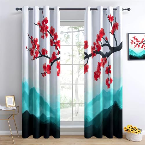 Rideaux de fenêtre d'effet 3D polyester isolation thermique chambre - 3