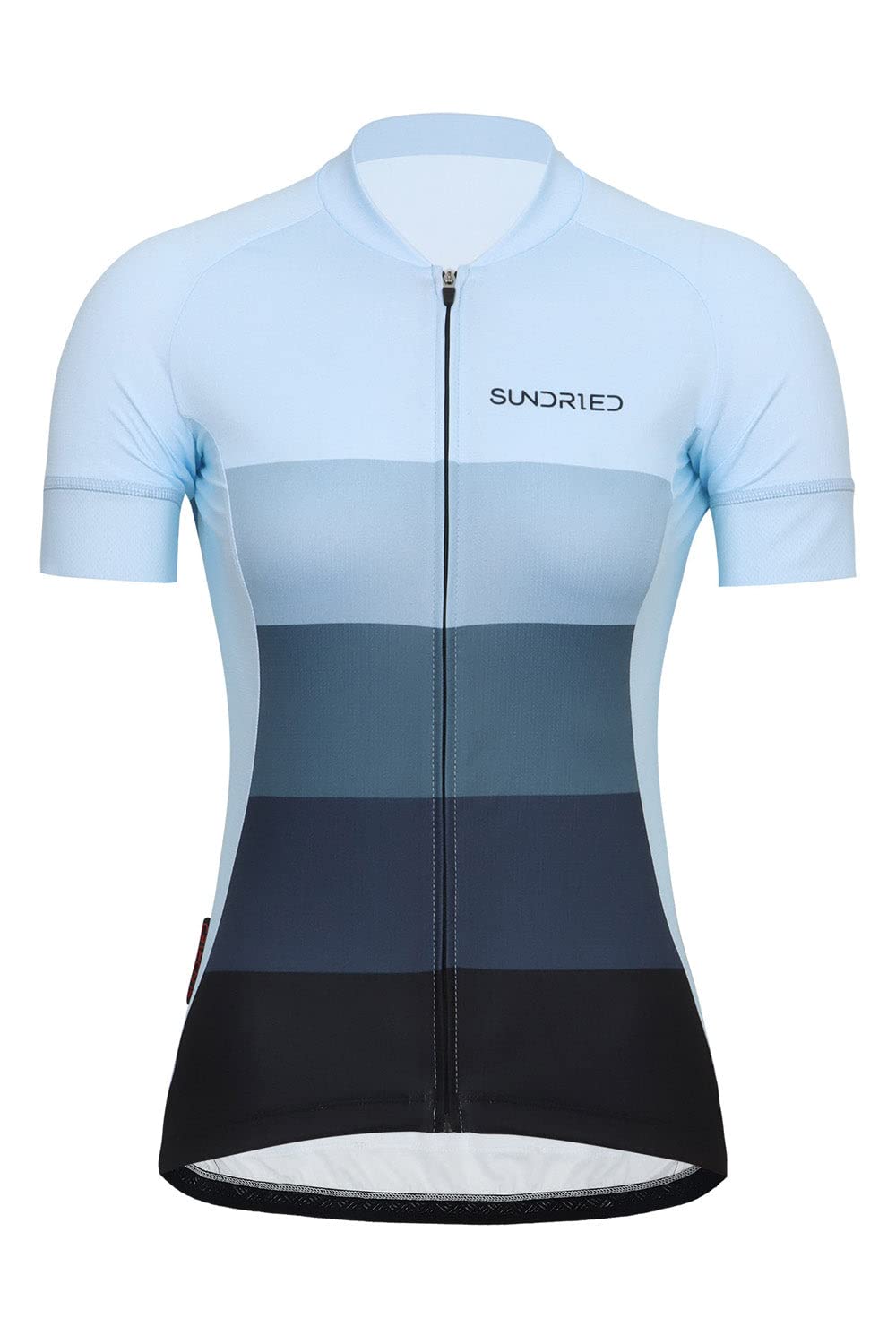 Sundried Women's Ice Blue Cycle Jersey Short Sleeved Road Cycling Top Mountain Bike Shirt ( Xl)