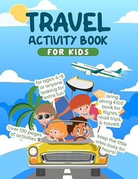 Travel activity book for kids: Are we there yet?