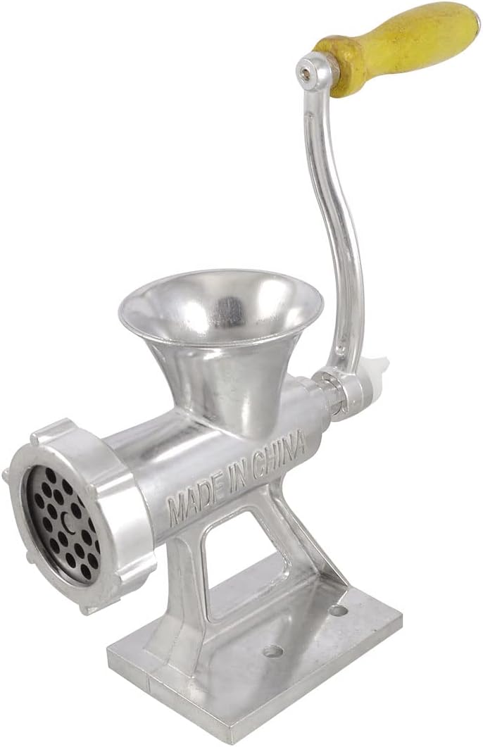 Home Kitchen Wooden Handle Aluminium Alloy Meat Mincer Coffee Powder Maker (id: 567 f2f 810 e92 bd6