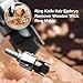 Lotuny Wooden Thick Ring Maker, Edge Treatment & Grooving Bits, High Speed Steel Drill Wood Tool