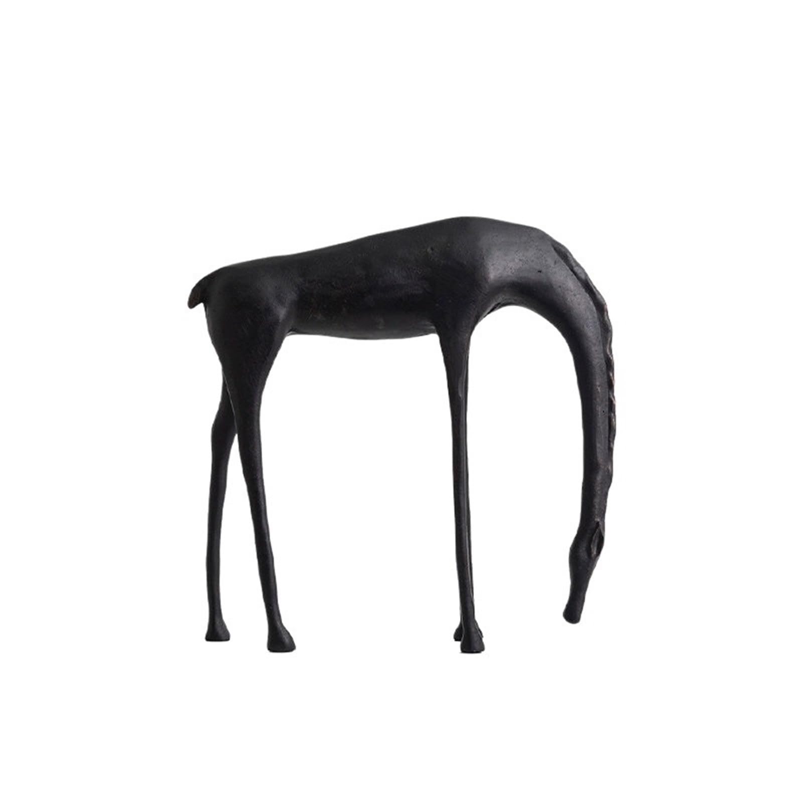 Zhaoj24-05 Art Sculptures 19cm Abstract Horse Sculpture Die-cast Aluminum Suitable for Home Decoration，art Collection