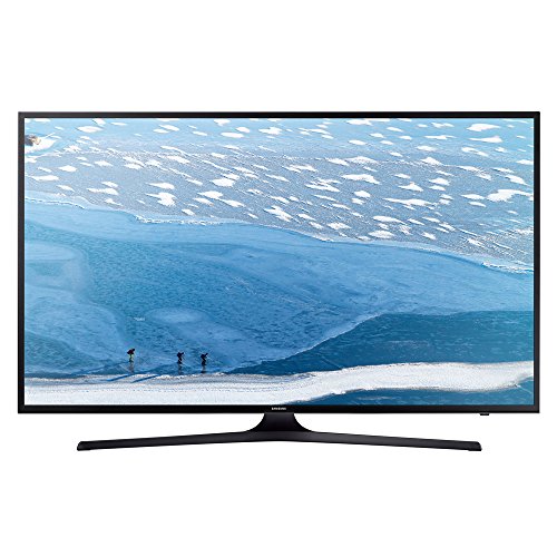 Samsung Poll Flat UHD Serie KU6050 Smart TV da 55”, Nero