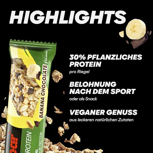 Powerbar Natural Protein Bar (18x40g) Banana Chocolate - Riegel - Protein Riegel – Ansicht 3
