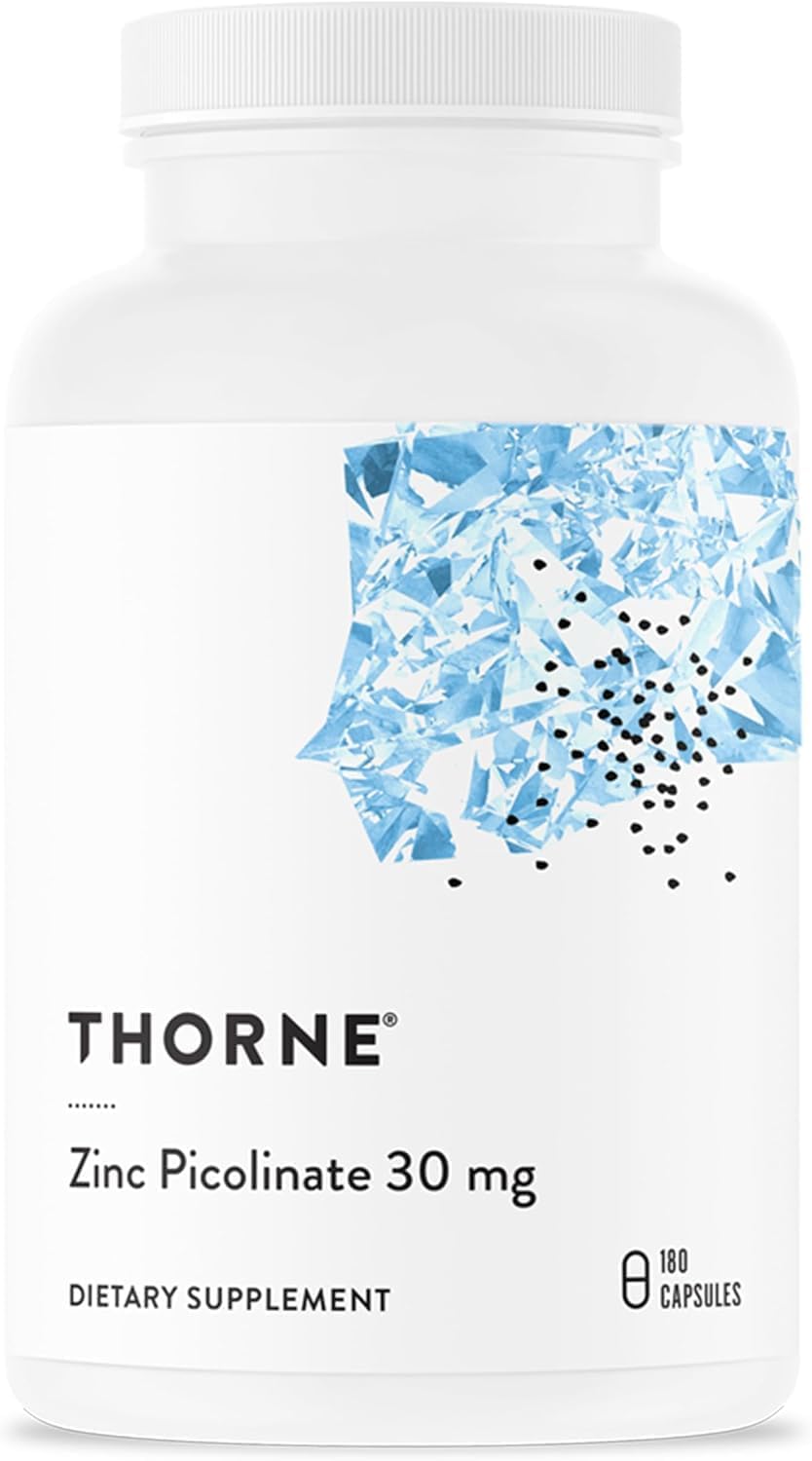 Thorne (ソーン) 亜鉛サプリメント ピコリン酸亜鉛 30mg 吸収の良い…
