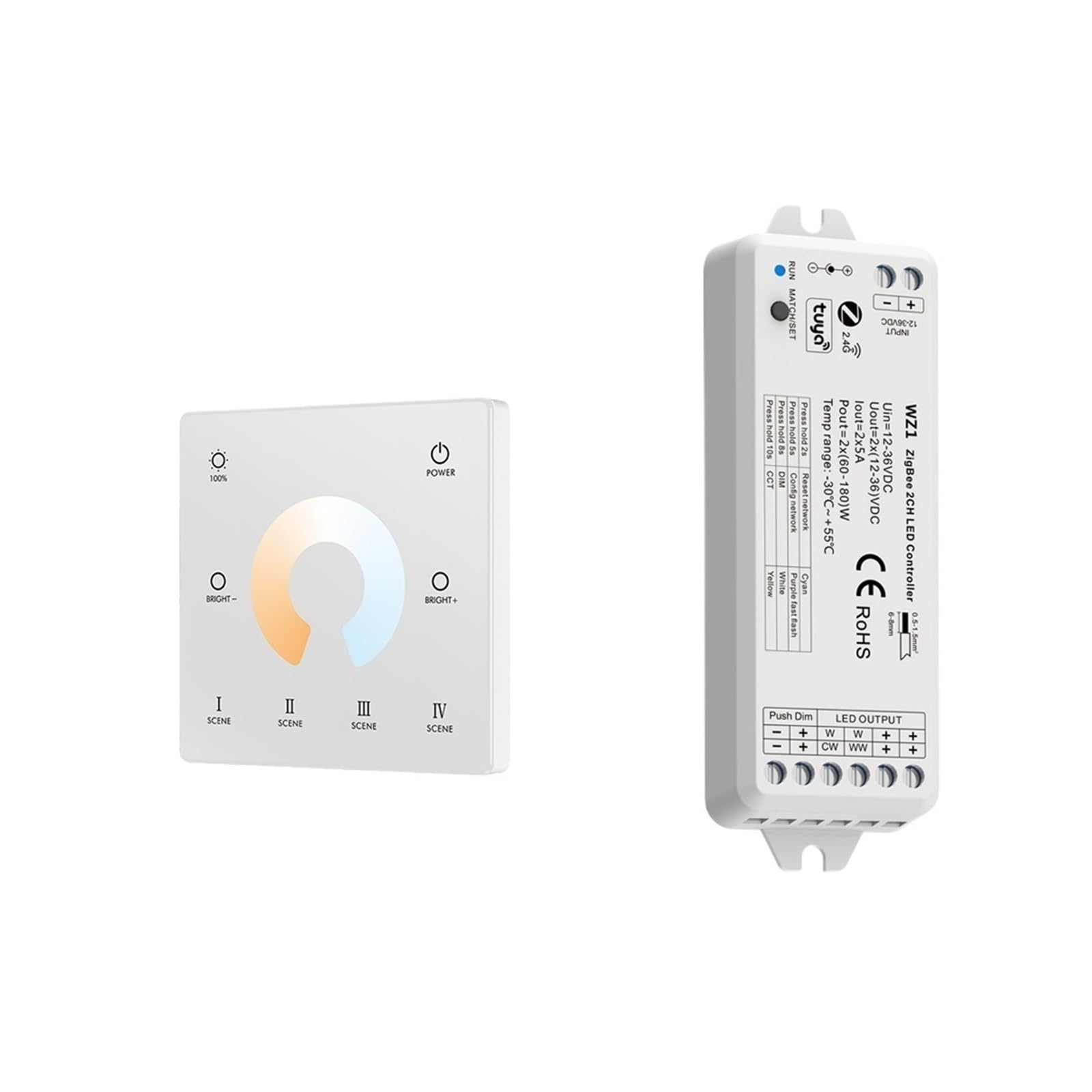 Contrôle de la lumière de bande LED pour créer une ambiance salon