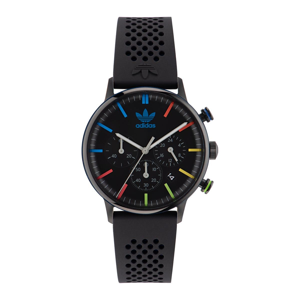 adidas Reloj Unisex Analogico Cuarzo con Correa de Silicona AOSY23021