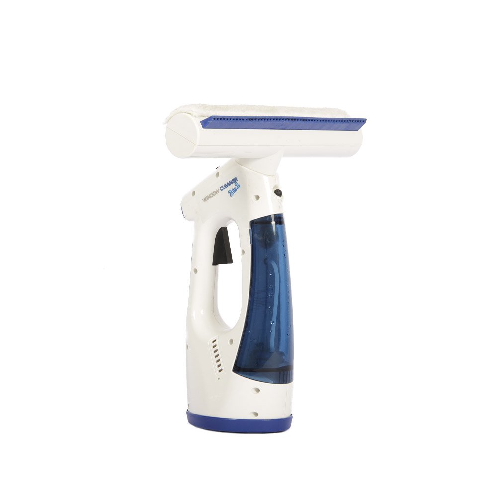 LINEA TIELLE SRL UNIPERSONALE Lave-vitres avec fonction d'aspiration, batterie rechargeable pour fenêtres, carreaux, miroirs et parois de douche, Window Cleaner 2 en 1