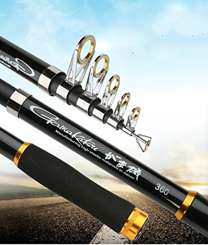 BNTTEAM 2.1M canne à pêche + canne à pêche +