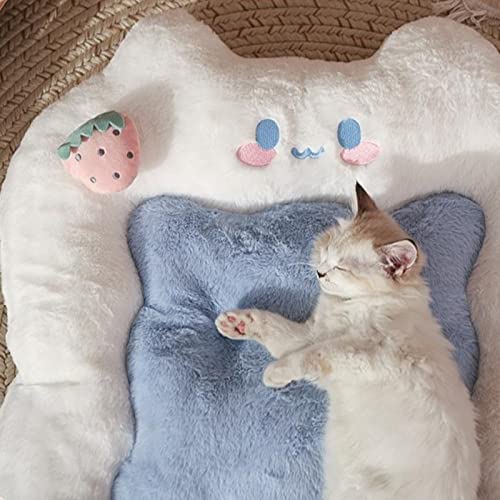Cat Beds For Indoor Cats, Cute Cat Bed Cat Cushion, Ultrathick Flat Cat Bed, Soft Plush Premium Cotton Pet Bed, Cat Bed Mats, Small Cat Bed, Large Cat Bed, Small Dog Bed, Dog Beds For Medium Dogs #TOP1