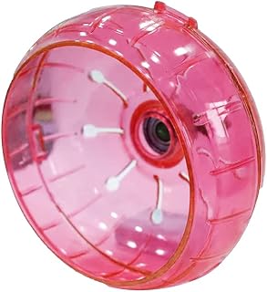 Rodinha Acrílica Para Hamster Vermelho Jel Plast