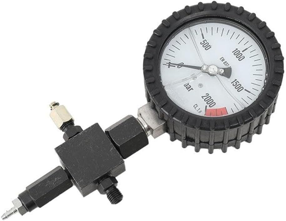Pressure Tester Kit for Petrol and Diesel Fuel Pumps - Precision Diagnostics for Maximum Pump Pressure and Injector Leakage Tests