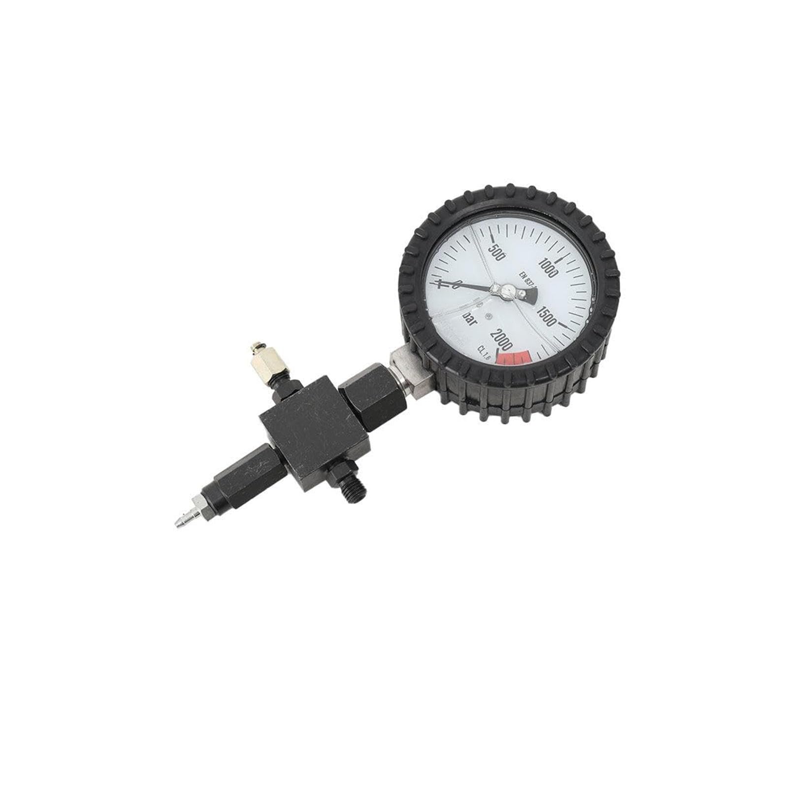 Kit de comprobador de presión de bomba de combustible, herramienta de diagnóstico de gasolina y diésel para prueba de bomba de precisión, comprobación de fugas del inyector