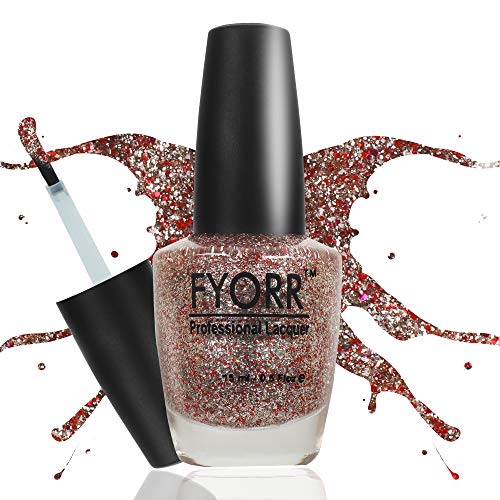 Image of Shooting Star Professional Nail Polish | Long Lasting, Quick Dry, Chip Resistant, High Shine Nail Paint | Smooth & Easy Application, Vibrant Trendy Shades for Women & Girls Party Daily Use 15ml