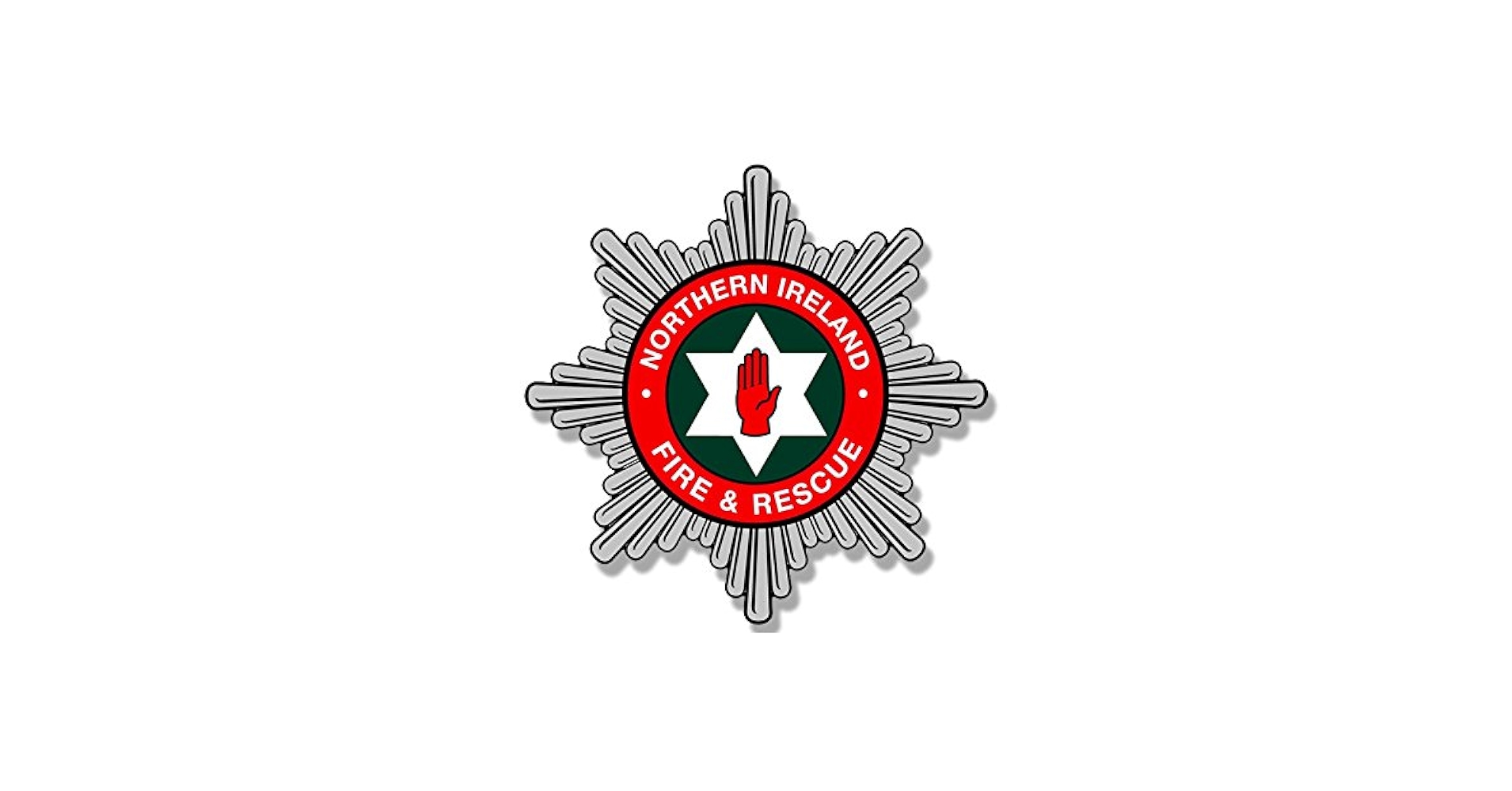 NIFRS Northern Ireland Fire and Rescue Crest ... - Amazon.com