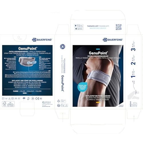 GenuPoint Bauerfeind titane taille 2 bande rotulienne genou - 7