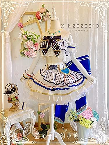 Amazon Co Jp 修正版高品質アイドルマスターシンデレラガールズ 鷺沢文香 コスプレ衣装 髪飾り 風 ウィッグ 靴別売り ホビー 通販