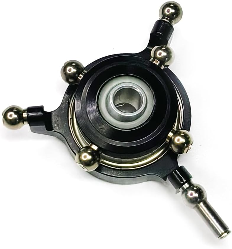 COPTERX 450 Metal CCPM Swashplate for Align Trex 450 V2 V3 Sport RC Helicopter (Blue)