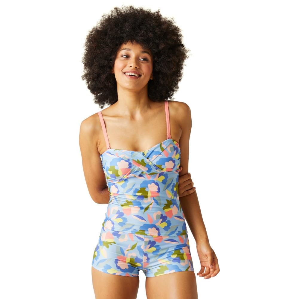 Regatta Women's Multi-Color Aceana Iii Tankini Top