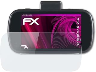 atFoliX Plastic Glass Protective Film compatible with Nextbase 612GW Glass Protector, 9H Hybrid-Glass FX Glass Screen Protector of plastic