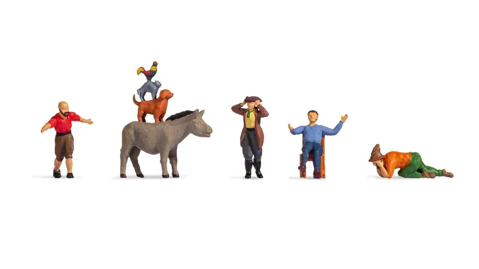 Noch 15806 Bremer City Musicians, Multi-Colour, Multicoloured, Small