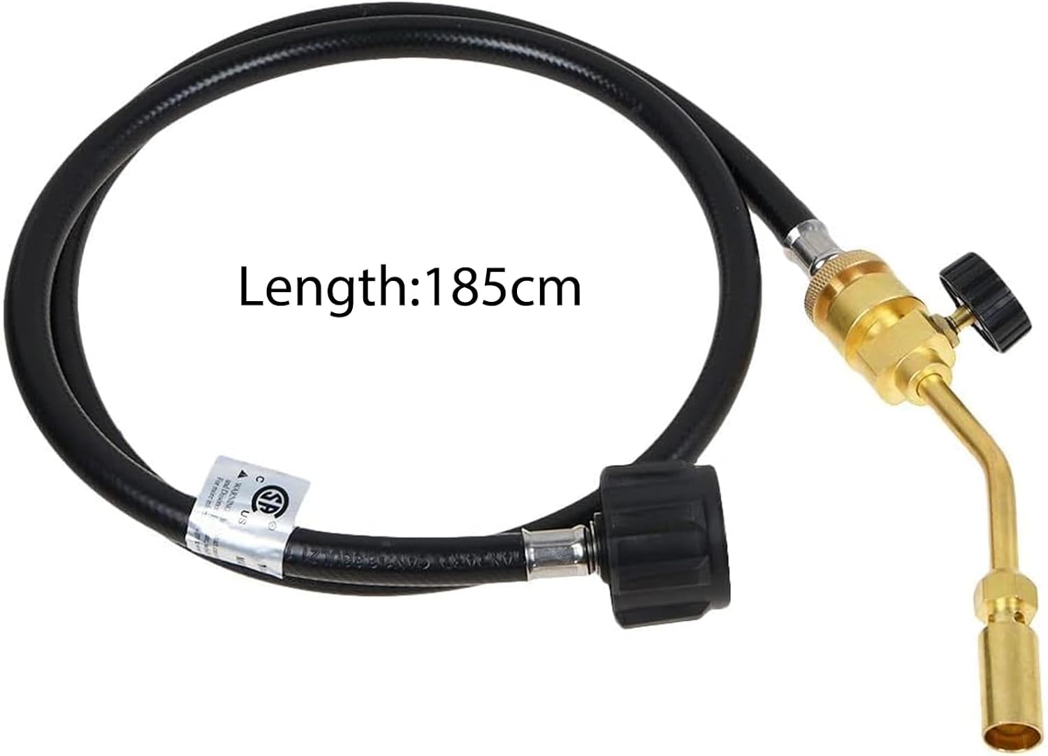 Propane Gas Tank Turbo Torch Hose Adapter Kit, Portable Propane Torch for Brazing Soldering Welding, Fuel by Gas Cylinder