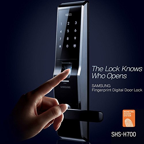 Fingerprint SAMSUNG SHS-5230 (SHS-H700) digital door lock keyless touchpad security EZON + 2pcs