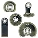 Produktbild 5 x TopsTools UNKD5 Diamant Mörtelklingen Kompatibel mit Bosch Fein (nicht StarLock) Makita Milwaukee Einhell Ergotools Hitachi Parkside Ryobi Worx Workzone Multifunktionswerkzeug-Zubehör