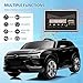 Hetoy 24V 2-Seater SUV Licensed Chevrolet Blazer Ride On Car Toy w/Parent Remote Control, 3 Speeds, Wireless Music, MP3 Player, Electric Car for Kids Ages 3-8, Black