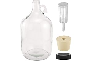 North Mountain Supply 1 Gallon Carboy, the Perfect Brewing Choice Homebrewer & Winemaker