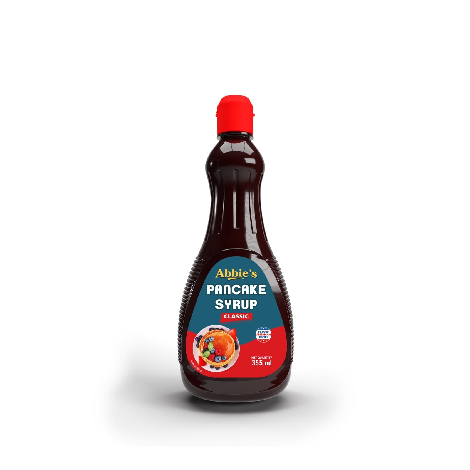 Abbie's Pancake Syrup, 355ml | Authentic American Recipe | Use on Pancakes, Waffles, Ice Creams, Crepes, French Toast