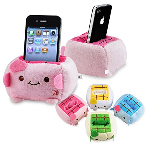 Insten Cell Phone Holder, Cartoon Plush