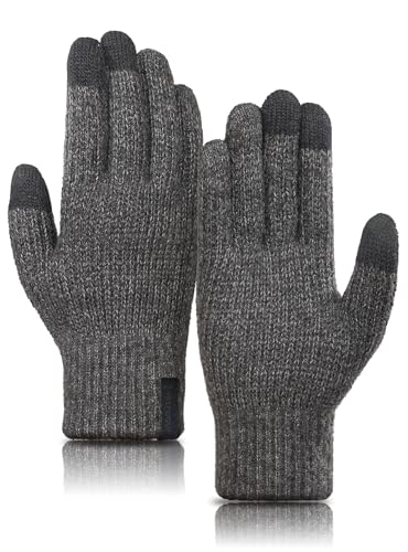 TRENDOUX Womens Gloves with Touchscreen Fingers Men's Women's Winter Glove