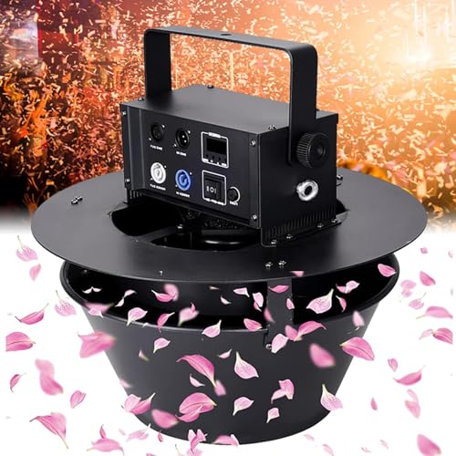 Máquina de Confeti con Capacidad de 1kg y Turbina de 150W Potente