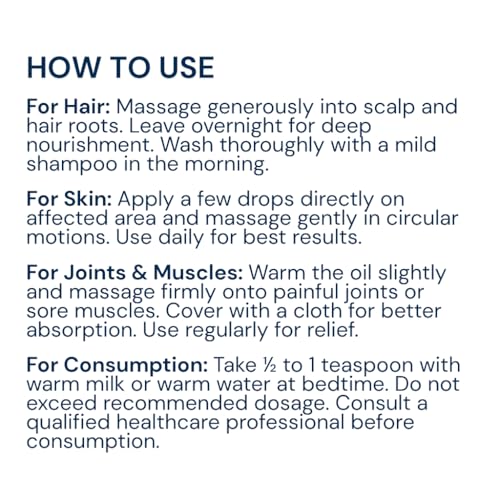 Image of TRIPHAL Cold Pressed Castor Oil 200ml - Edible Grade Pure Arandi /Erand Tel | Hexane and Paraben Free | For Hair Growth, Eyebrows, Eyelashes, Skin Care, Joint Pain and Constipation Relief