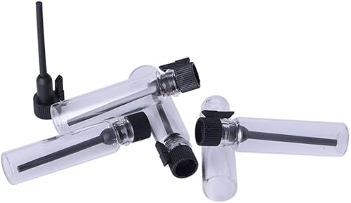 Miniatura 4 de Enslz - Botella de perfume con tapa negra 100 unidades para viaje y fiesta