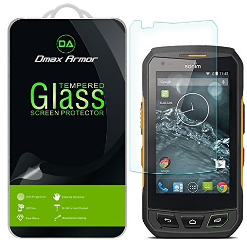 [2-Pack] Dmax Armor for Sonim XP7 / XP7s [Tempered Glass] Screen Protector