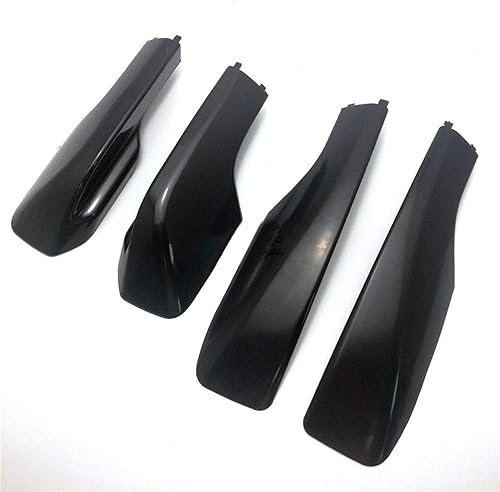 Miniatura 2 de HIGH FLYING Accesorios de coche Negro Roof Rack Rails End Cap Cubierta de protección Shell para Toyota RAV4 2001-2005