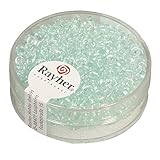 rocailles perlen ring anleitung Inhalt: 14 g Rayher 14619408 Twin-Rocailles m. Doppelloch, 2,5x5mm, transp.m. Farbeinzug, Dose 14g, mintgrün