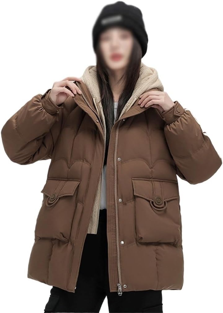 Ladies Fall And Winter Down Jacket Women Thickened Warm Short Section Casual Outdoor Workwear Jacket
