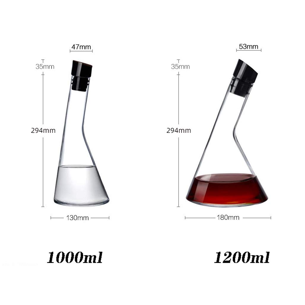 Amazon | 蓋付き1200ML赤ワインデキャンタ|デカントエアレーター